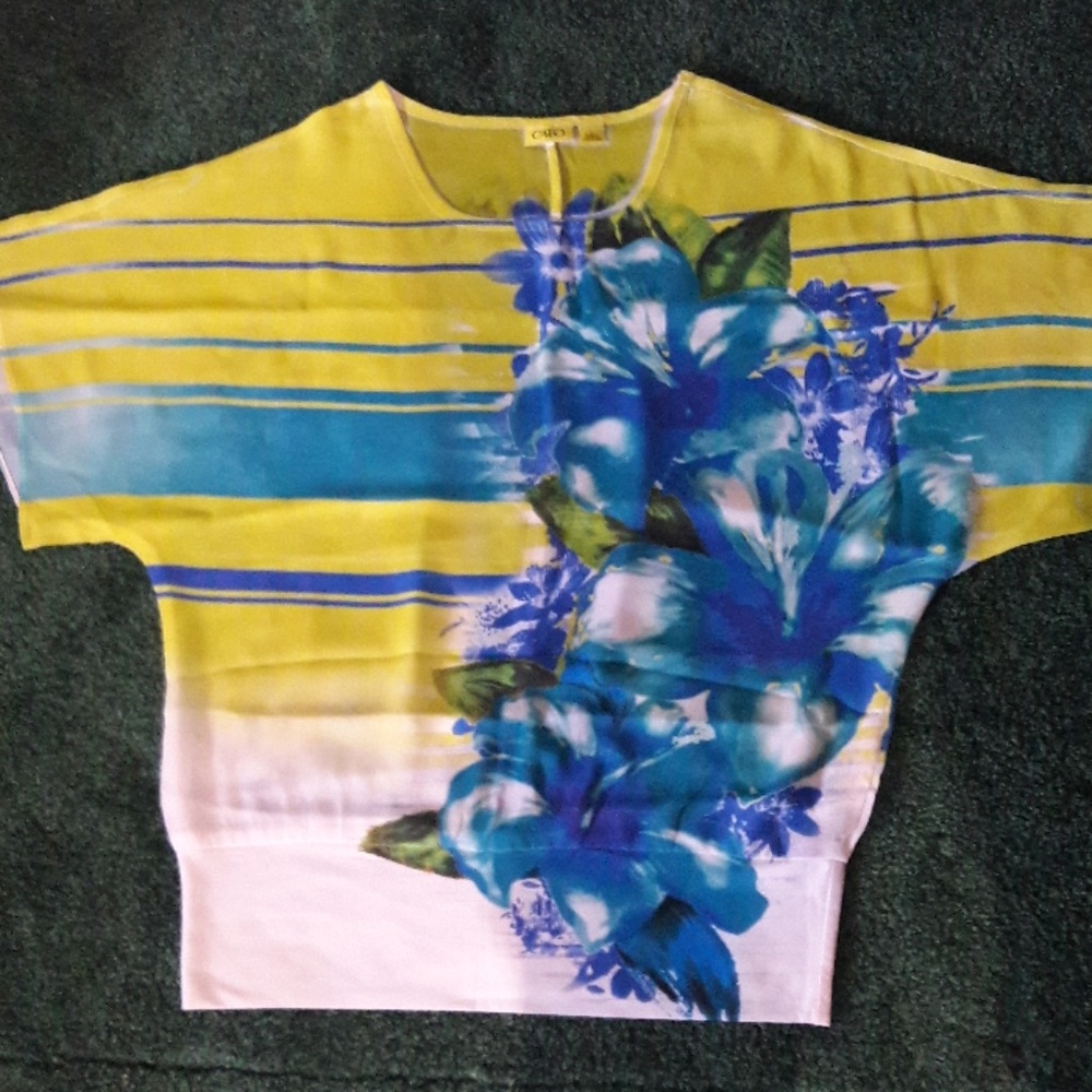 Short dolman sleeve Top S